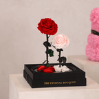 The Enchanted Duo - Red & Pink