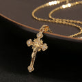 New religious jewelry women's cross pendant design niche necklace collarbone chain