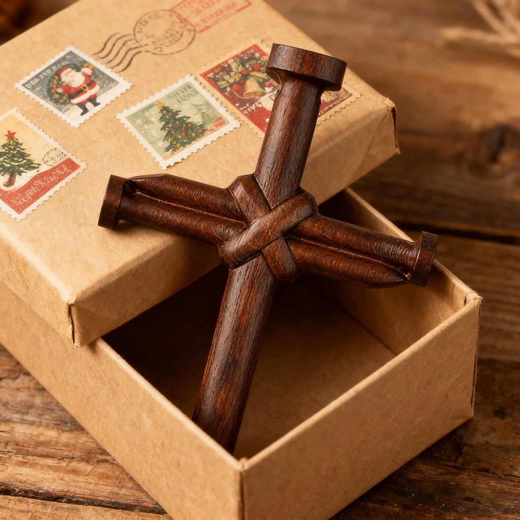 Nail Cross Wooden Wall Art: A Christian Symbol of Sacrifice & Redemption