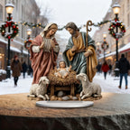 The First Christmas Natryity Acrylic Figurine: A Luminescent Reminder of God With Us ✨