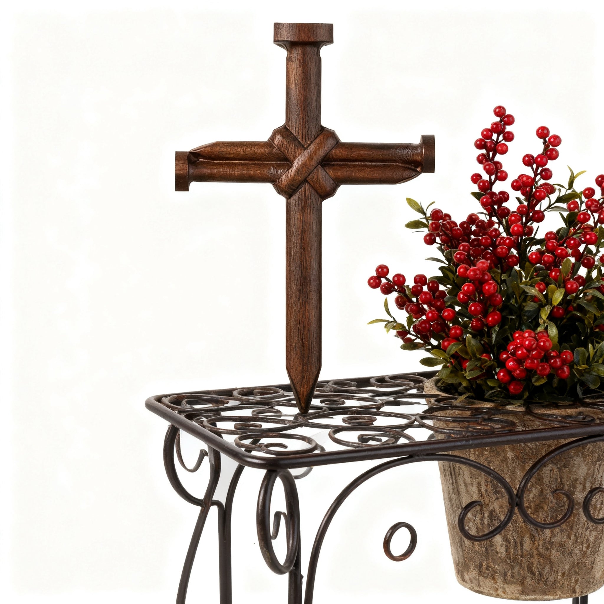 Nail Cross Wooden Wall Art: A Christian Symbol of Sacrifice & Redemption