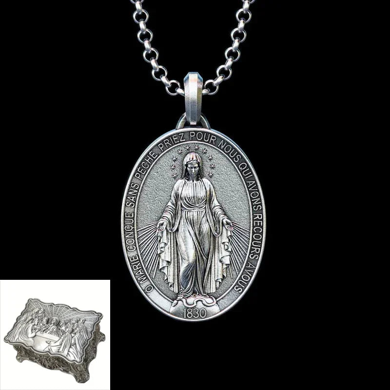 New Miraculous Medal Necklace