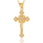 New religious jewelry women's cross pendant design niche necklace collarbone chain
