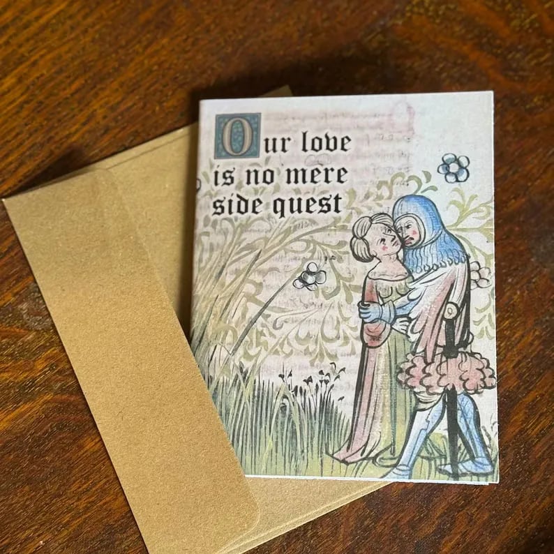 🔥HOT SALE 50% OFF -Medieval Valentine's Cards🔥