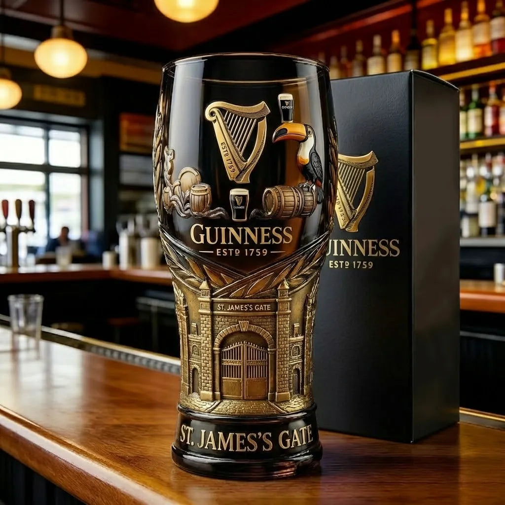 🍻 The Guinness 1759 Heritage Pint Glass - Toucan Edition