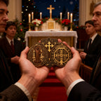 St. Benedict's Exorcism Medal Christian Exorcism Plaque - Wall Decor