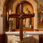 Nail Cross Wooden Wall Art: A Christian Symbol of Sacrifice & Redemption