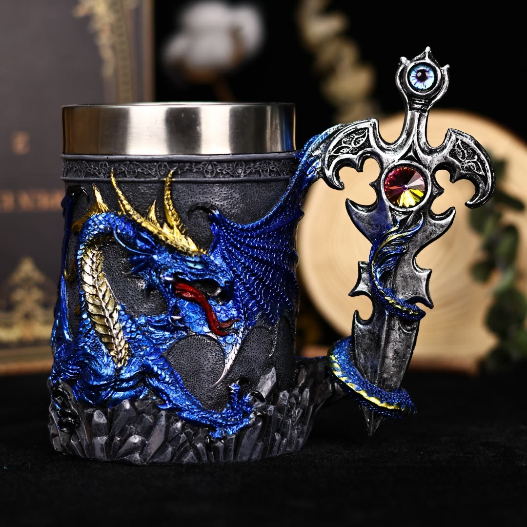 WorldNorse Norse Dragon Sword Mug💋