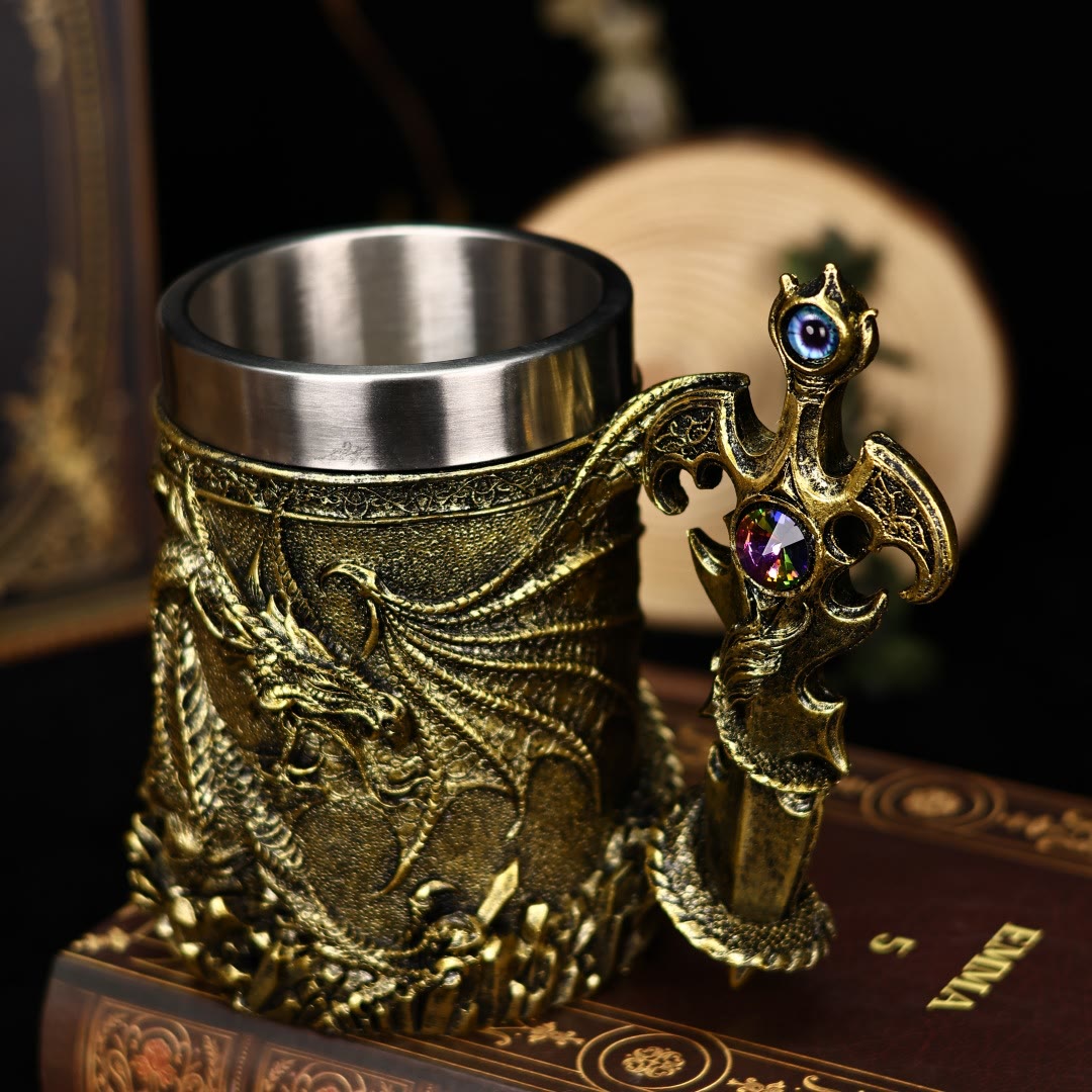 WorldNorse Norse Dragon Sword Mug💋