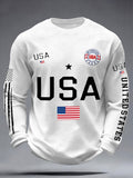 Men's USA Flag Waffle T-Shirts🔥