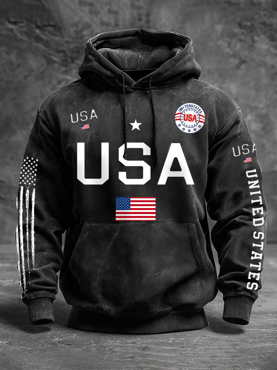 Men's USA Flag Hoodies🔥