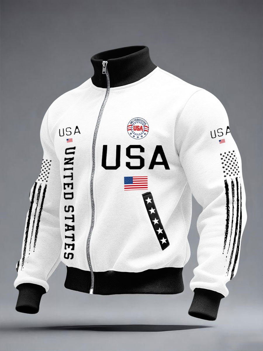 Men's USA Flag Jackets🔥