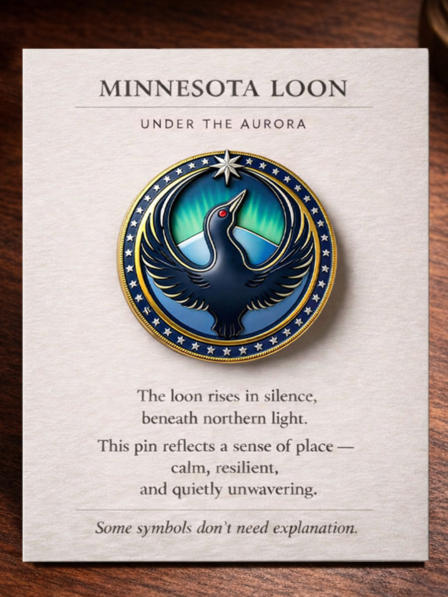 The Loon Pattern Pin🔥🔥