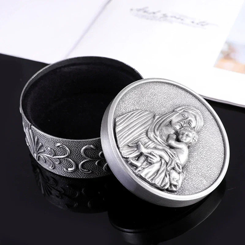 A Sacred Vessel: The Madonna and Child Jewelry Box · A Sanctuary for Your Faith & Treasures