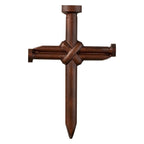 Nail Cross Wooden Wall Art: A Christian Symbol of Sacrifice & Redemption