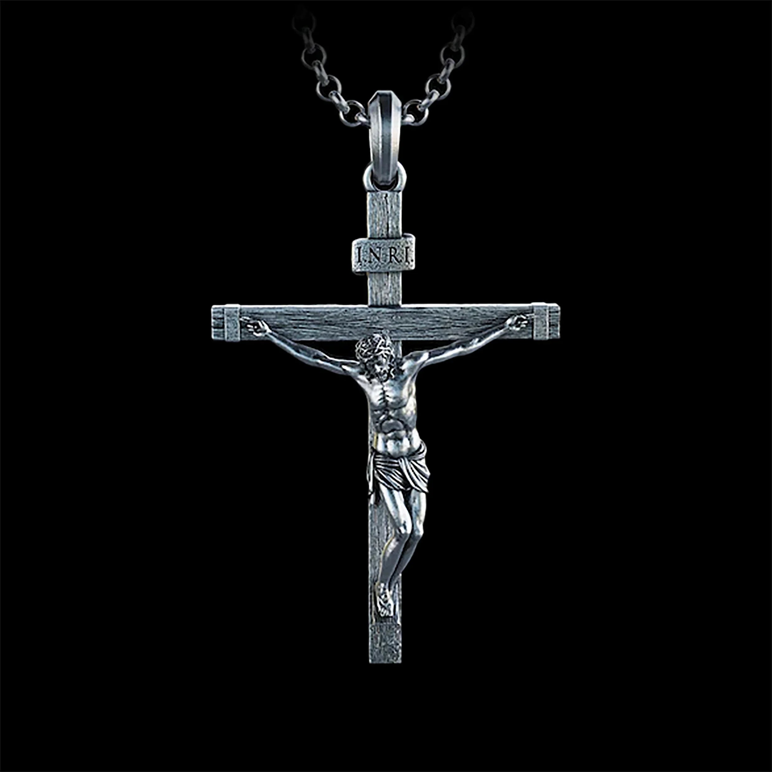 S925K Silver Jesus Crucifix Pendant | A Tangible Reminder of His Love