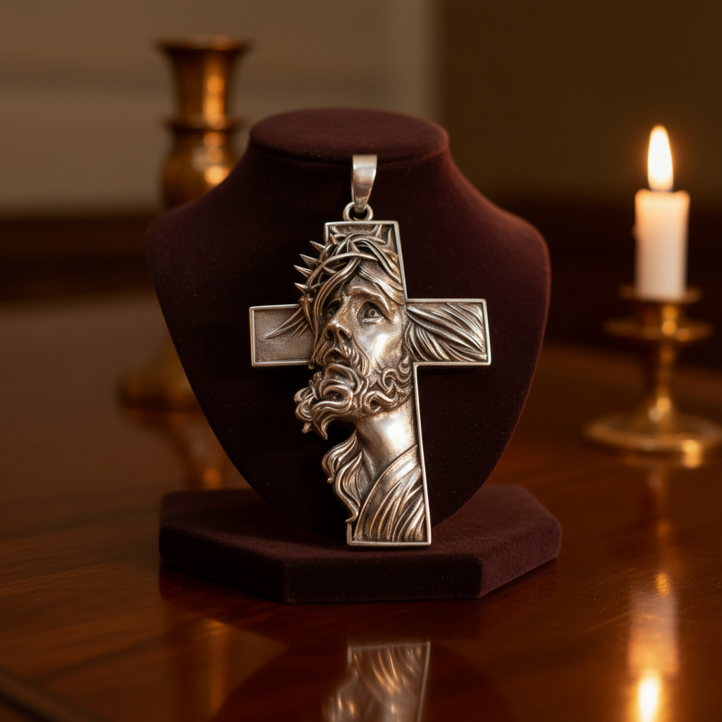 Crown of Thorns Covenant — S925 Sterling Silver Pendant