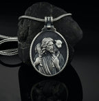 The Good Shepherd Sterling Silver Necklace - Sacred Symbol of Christ's Loving Care - John 10:14