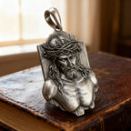 The Crown of Thorns Covenant - S925 Sterling Silver Christian Pendant, A Sacred Reminder of Sacrifice and Redemption