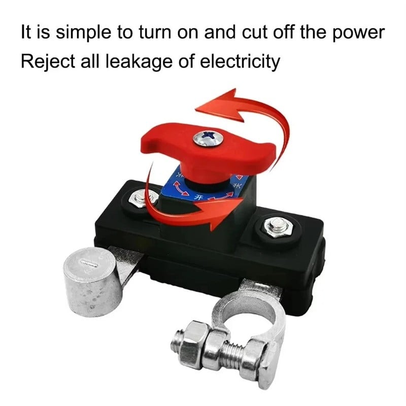 🏆45K+ SOLD🔧12V/24V Car Battery Isolation Switch Automatic Manual Circuit Breaker Protector💋