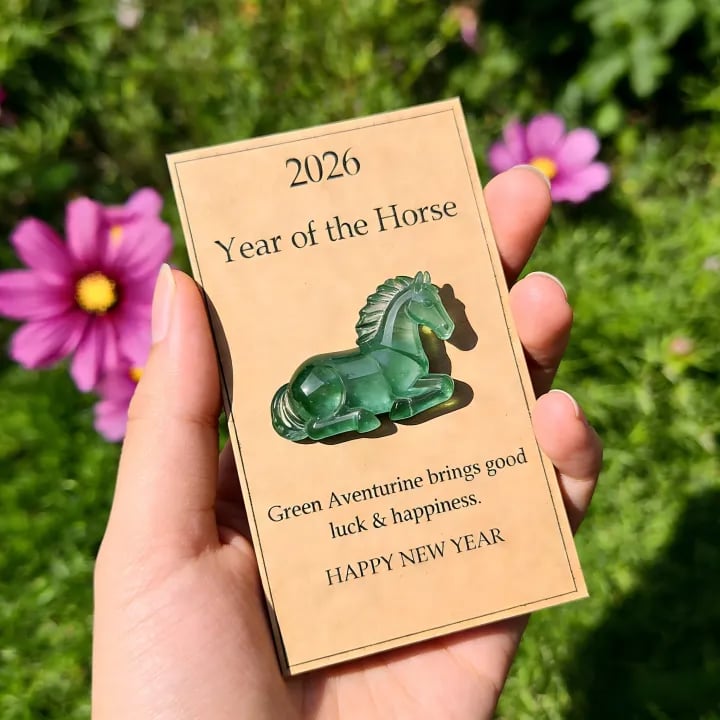 🐎🍀Lucky Crystal Horse — A Symbol of Strength & New Beginnings (2026)🏆