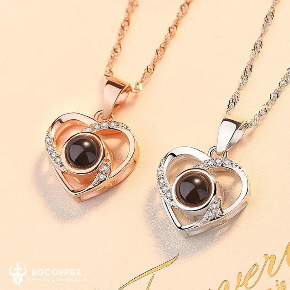 100 Languages "I Love You" Necklace