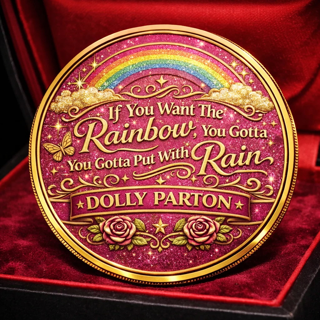 Dolly Parton 80th Anniversary Commemorative Coin💋