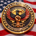 Black History Month Centennial Commemorative Coin (1926–2026)🔥