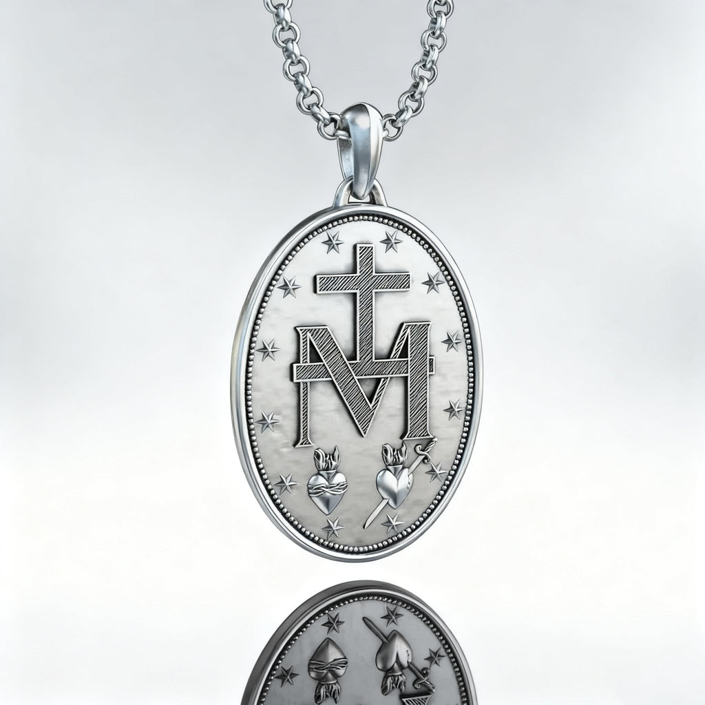 New Miraculous Medal Necklace