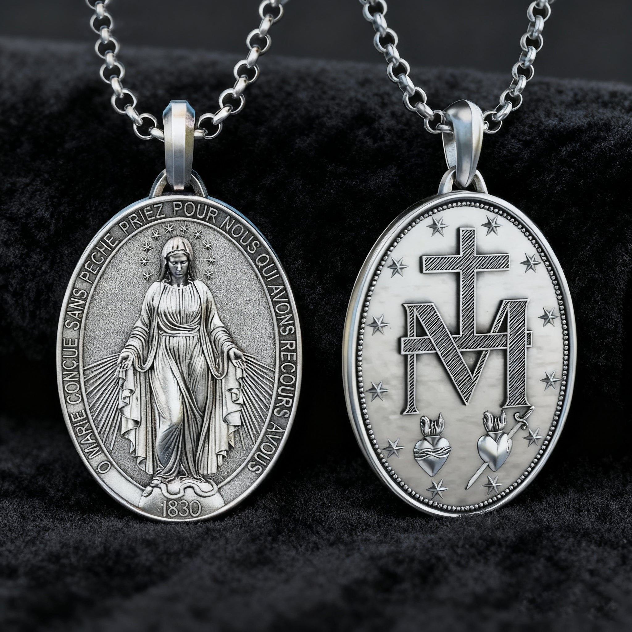 New Miraculous Medal Necklace