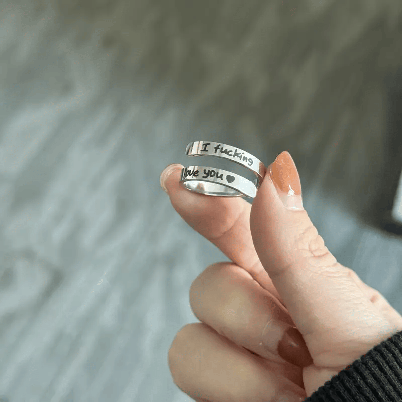 🔥Last Day 49% OFF -🌟❤️ I Fvcking Love You Ring – a daily reminder gift for your beloved💍🔥