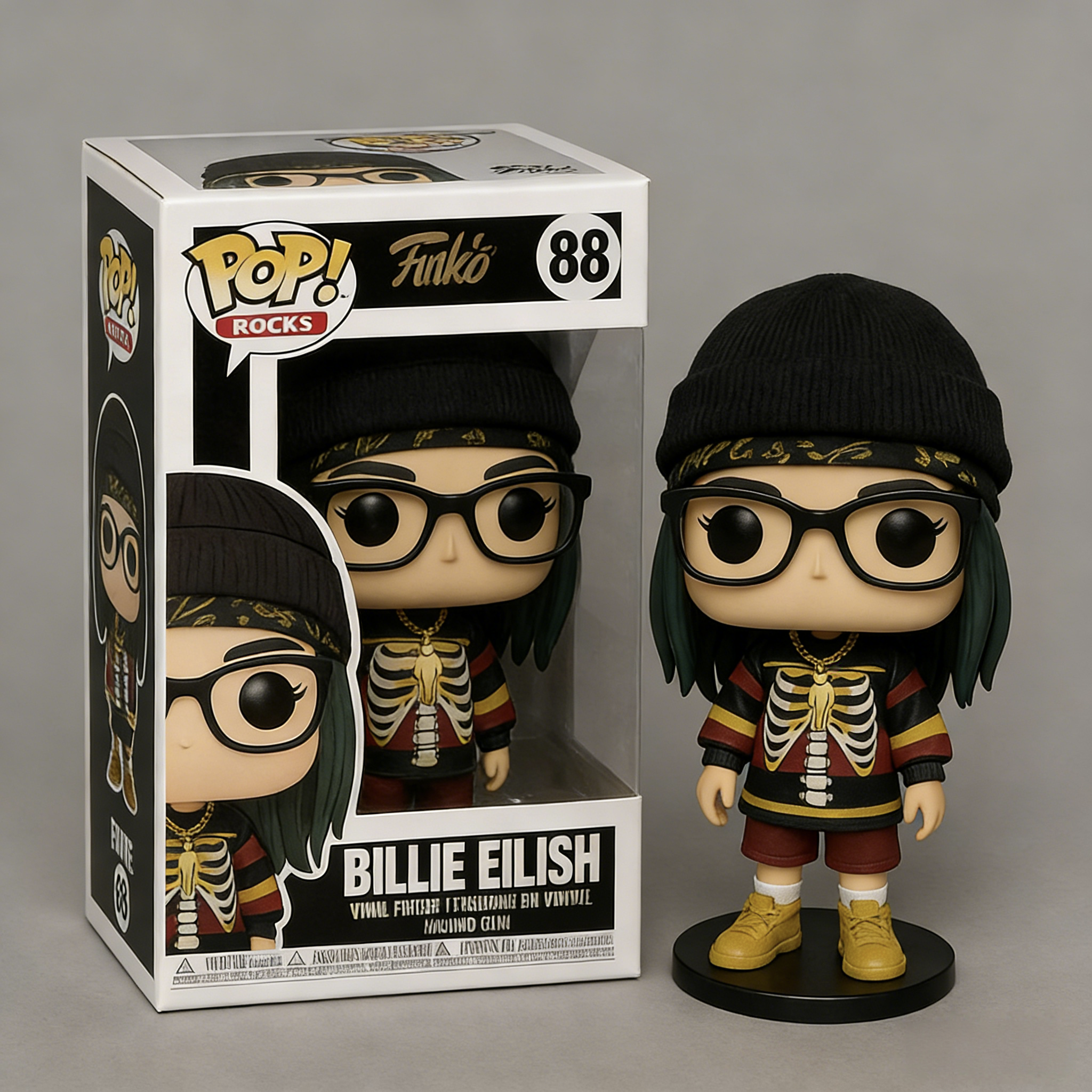 Billie Eilish Grammy-Winning Icon Collectible Figures💋