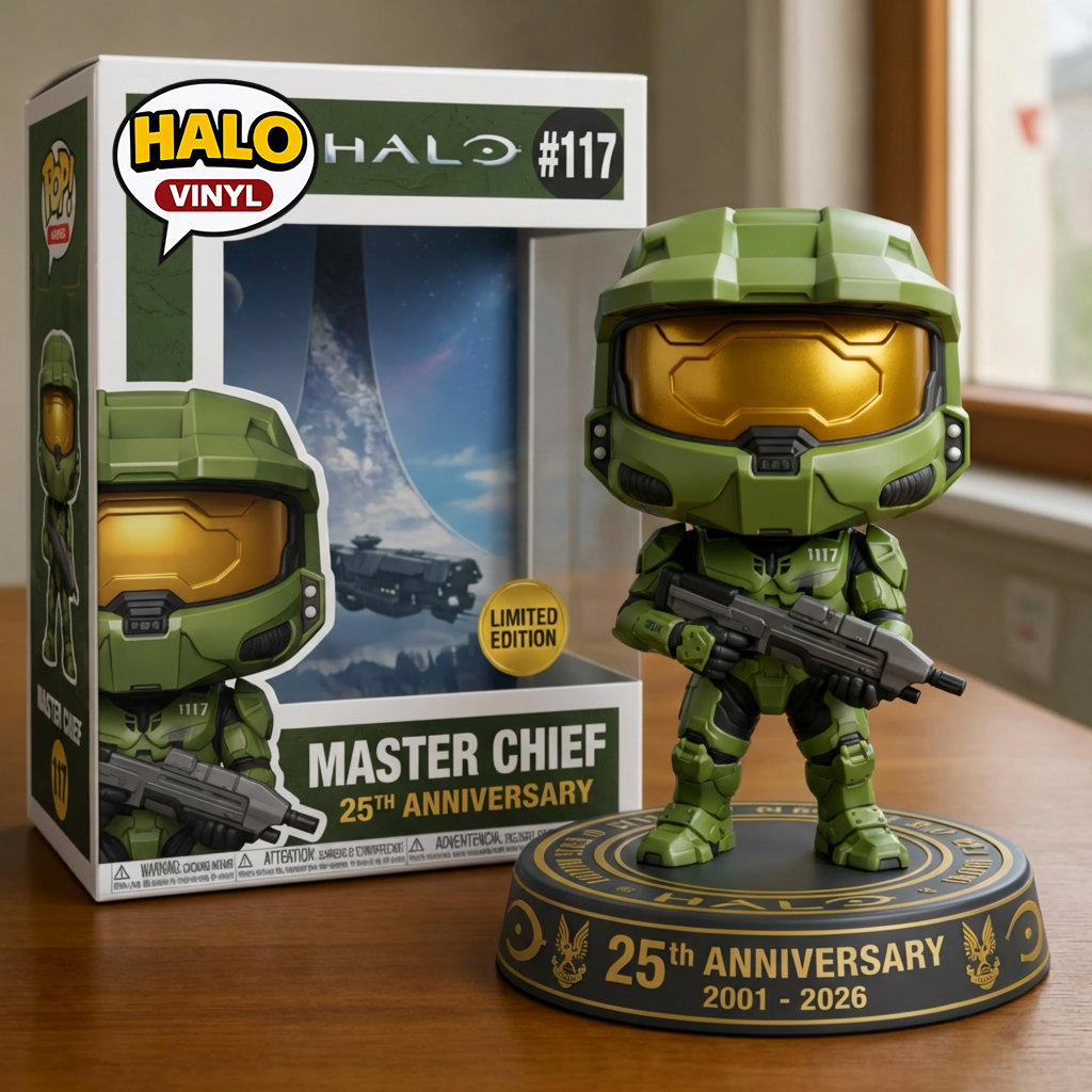 Halo 25th Anniversary Master Chief & Cortana Collector Figures – Limited Edition💋
