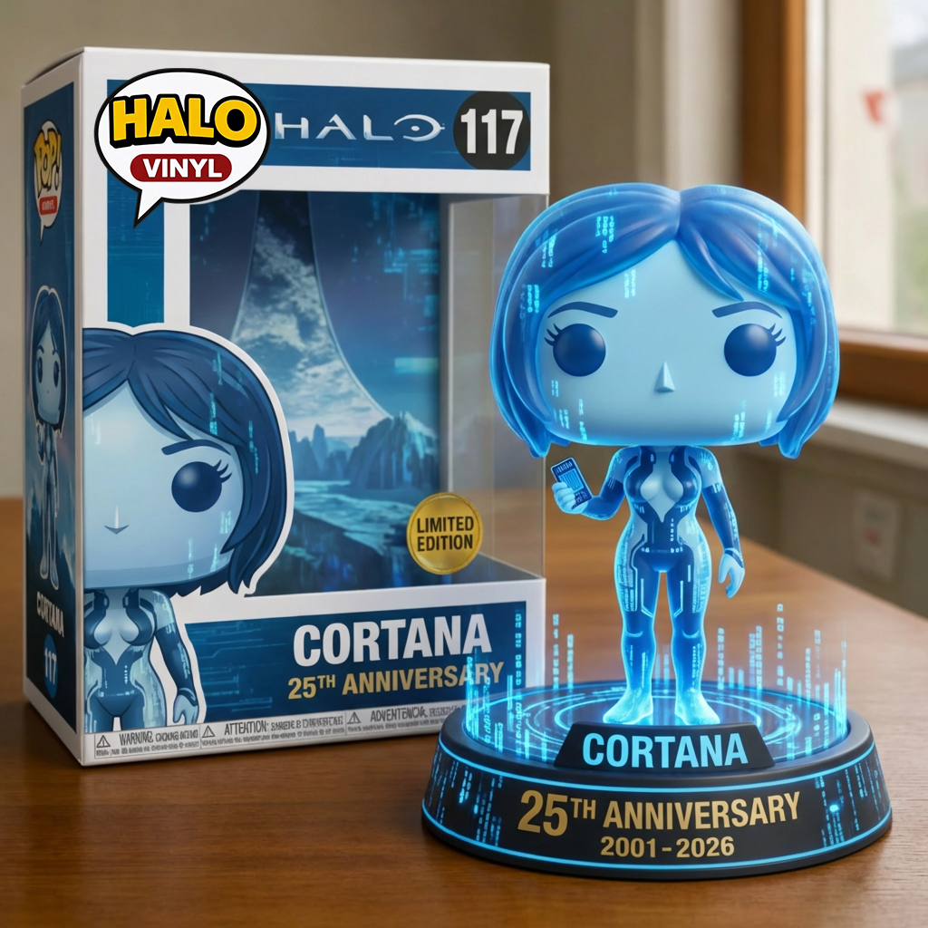 Halo 25th Anniversary Master Chief & Cortana Collector Figures – Limited Edition💋