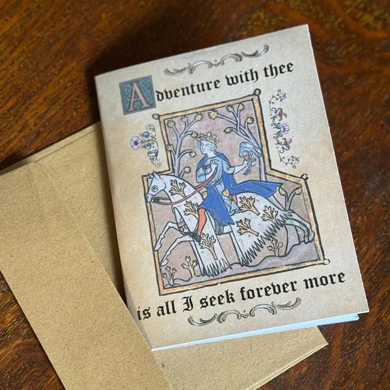 🔥HOT SALE 50% OFF -Medieval Valentine's Cards🔥