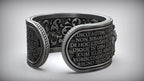 The Last Supper 925K Sterling Silver Open End Adjustable Ring