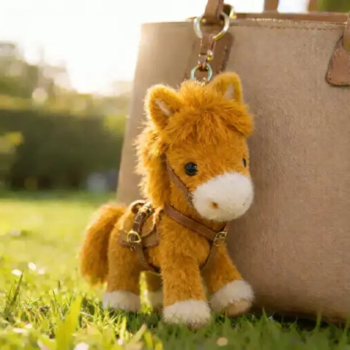 🔥LAST DAY 50% OFF 🐎Ponytata Plush Pony Bag Charm and Keychain🔥