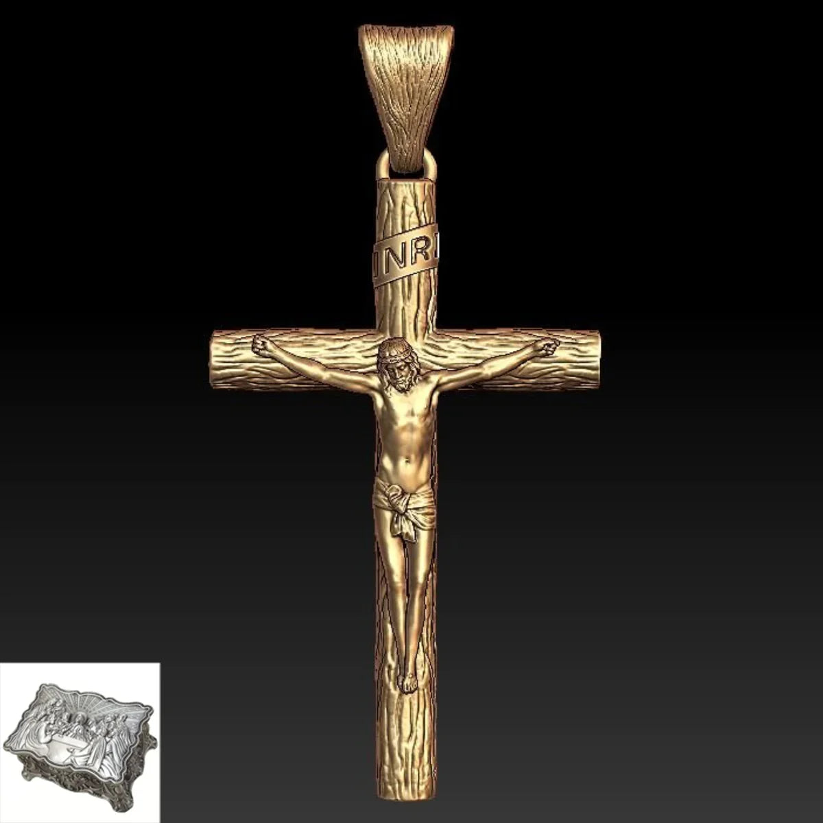 S925K Silver Cross Necklace: Embodiment of the Light of Faith