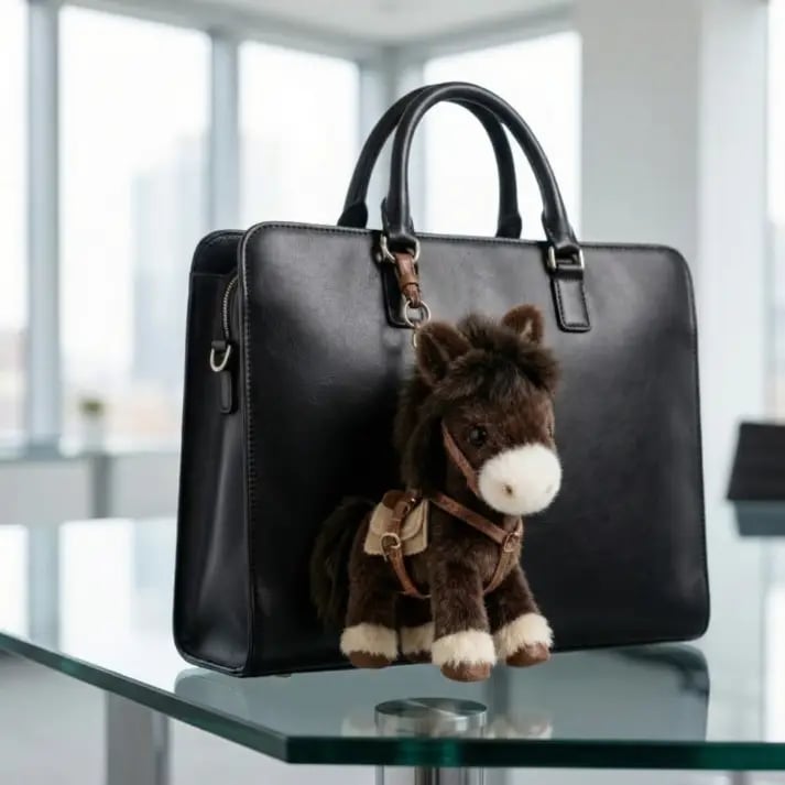 🔥LAST DAY 50% OFF 🐎Ponytata Plush Pony Bag Charm and Keychain🔥