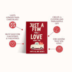 🔥Last Day 50% OFF - ❤️Just A Few Things I Love About You (With All My Heart) Fill In The Blank Gift Book📚