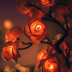 VALENTINES | Rose Tree Lamp 🌷💋