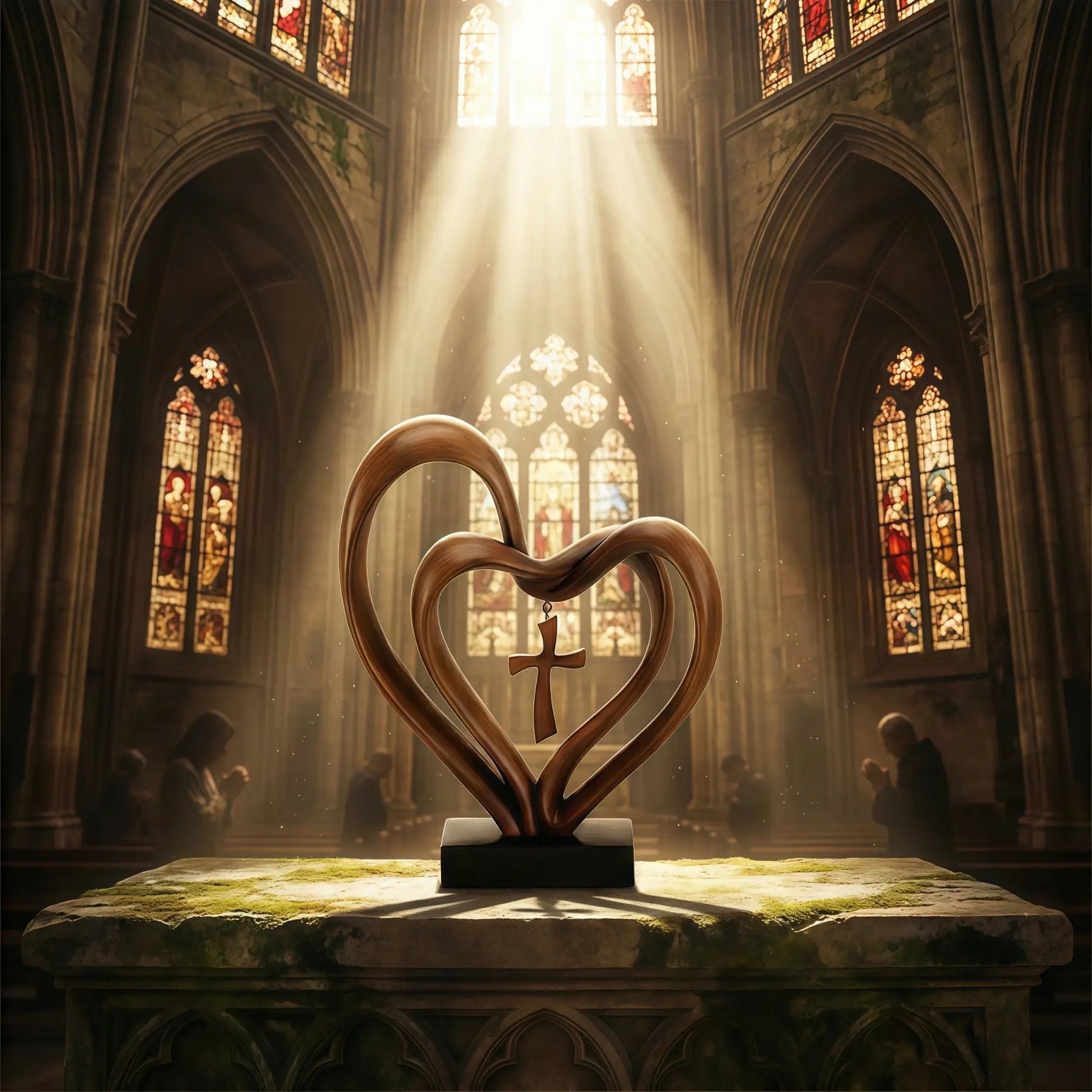 💖The Ultimate Christian Valentine's Gift-✨ A Timeless Reminder That True Love Has Three Hearts: Yours, Theirs, and God's.💋