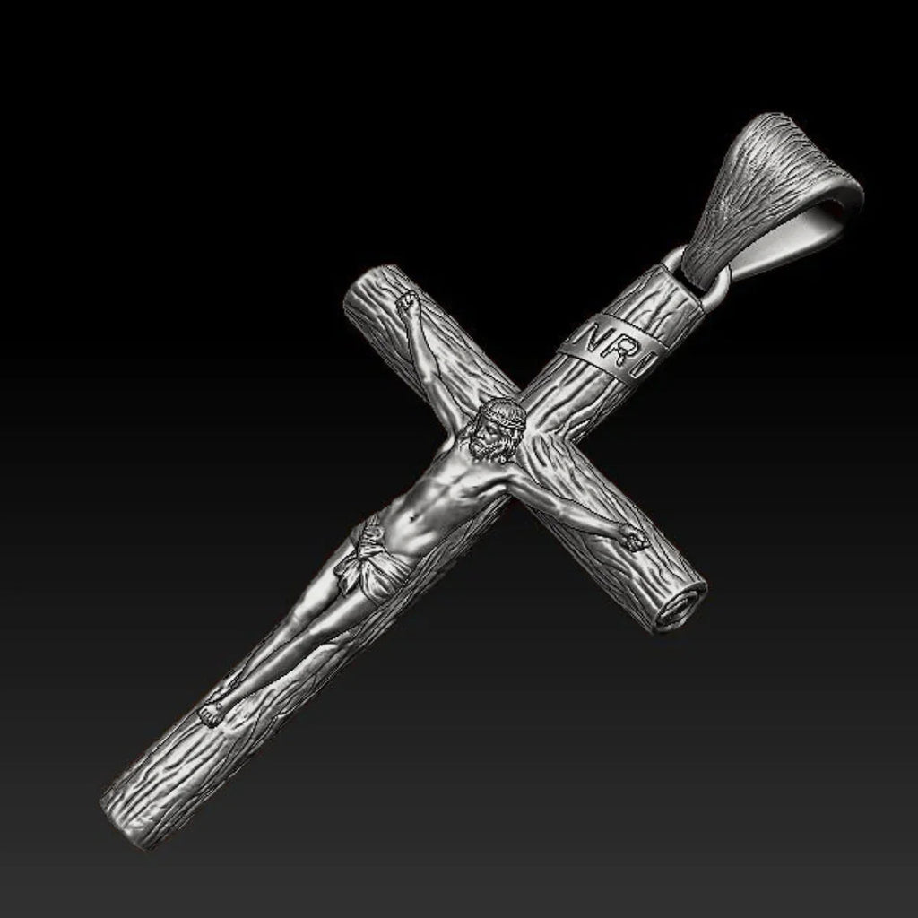S925K Silver Cross Necklace: Embodiment of the Light of Faith