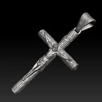 S925K Silver Cross Necklace: Embodiment of the Light of Faith