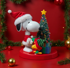 🏆Kurt Adler Peanuts Snoopy & Woodstock Table Piece Christmas Decoration