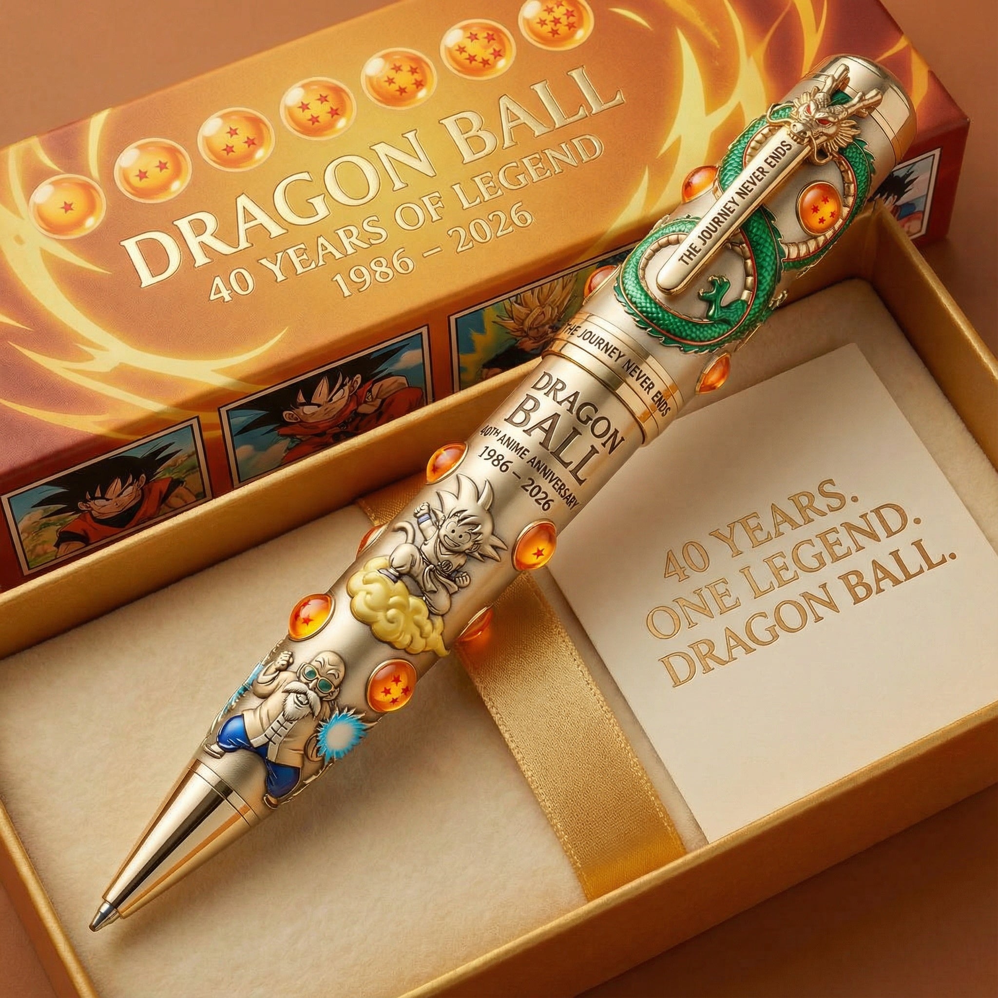 Dragon Ball 40th Anniversary Collector Pen (1986–2026)🔥🔥