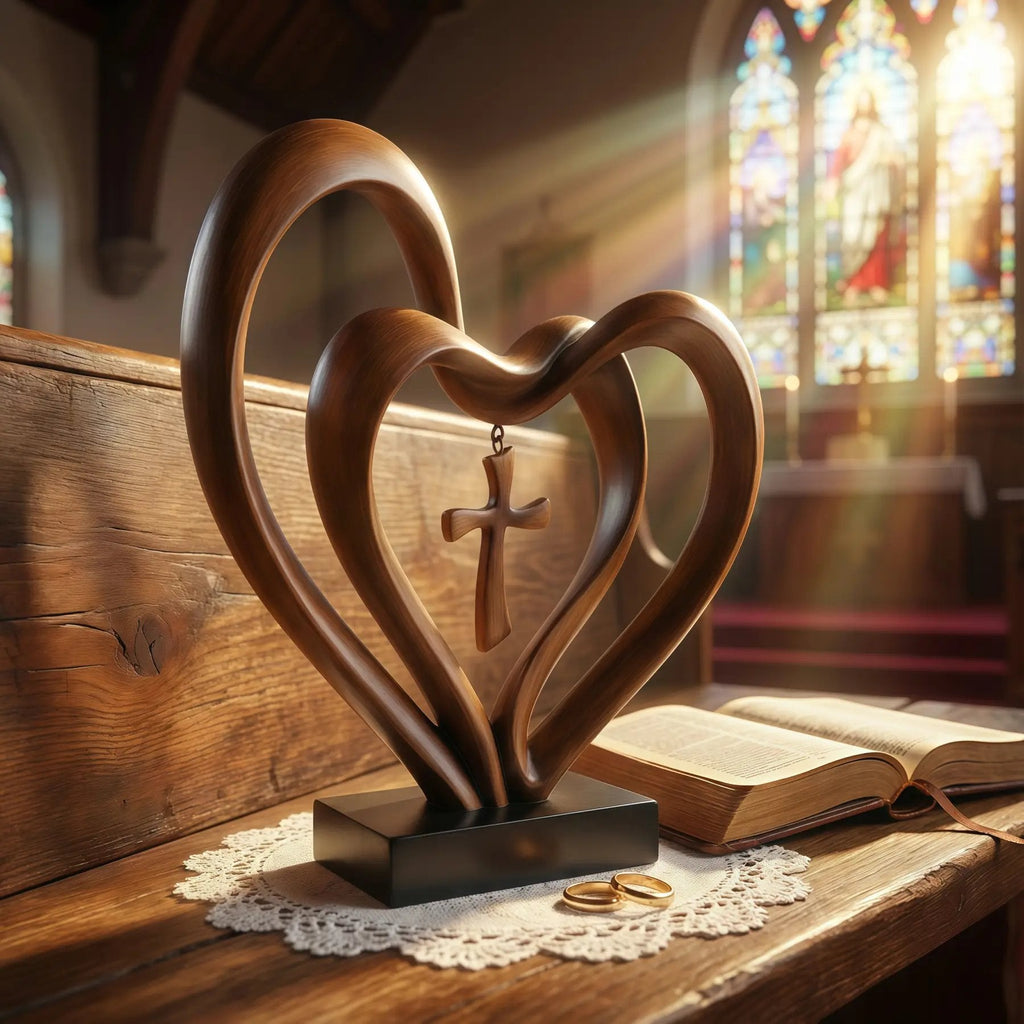 💖The Ultimate Christian Valentine's Gift-✨ A Timeless Reminder That True Love Has Three Hearts: Yours, Theirs, and God's.💋