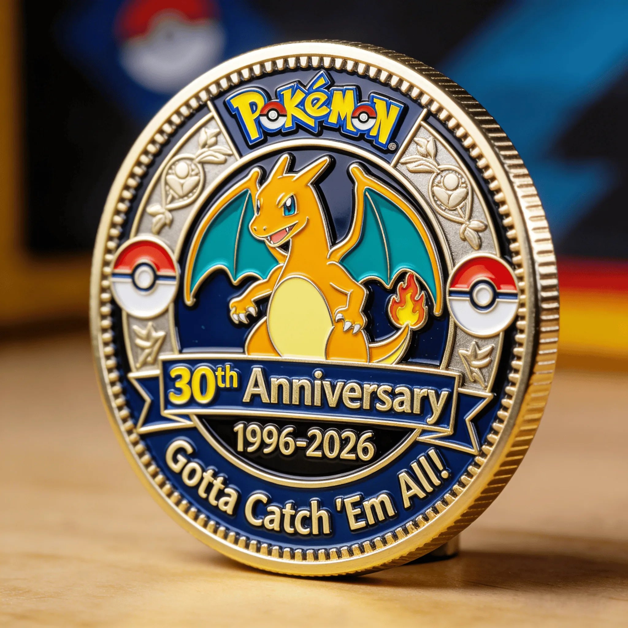 P👁️kém👁️n 30th Anniversary Legacy Collection - Challenge Coin Series💋💋