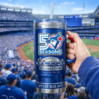 Toronto Blue Jays 50th Anniversary Tumbler Cup💋