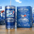 Toronto Blue Jays 50th Anniversary Tumbler Cup💋